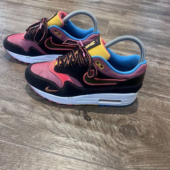 Nike Air Max 1 NYC Chinatown Size 5 Men’s / 6.5 Women’s Shoes Tennis - Picture 2 of 12